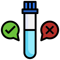 Rapid test icon