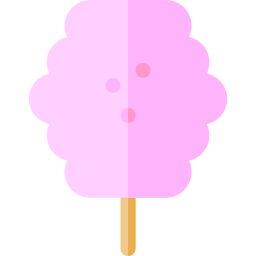 Cotton candy icon