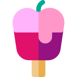 Caramel apple icon