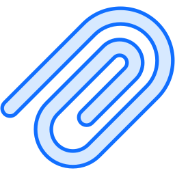 Paper clip icon