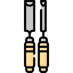 Wood chisel icon