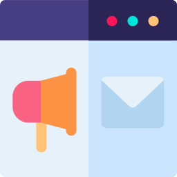 Email marketing icon