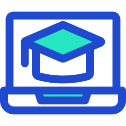 Online learning icon