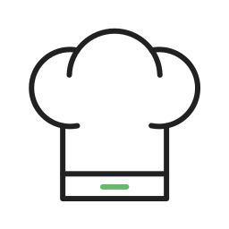 Cook hat icon