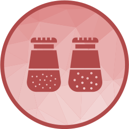 Salt and pepper icon