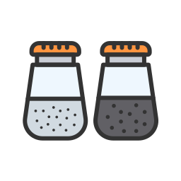 Salt and pepper icon