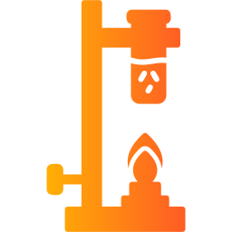 Bunsen burner icon