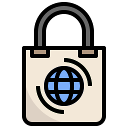 Eco bag icon