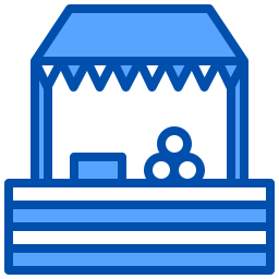 stand de nourriture Icône
