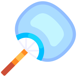 Hand fan icon