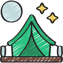 Camping icon