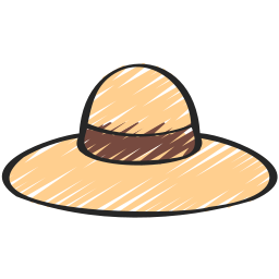 Sun hat icon