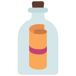 Message in a bottle icon