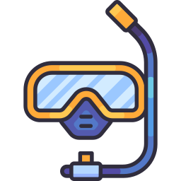 Diving mask icon