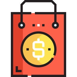 Shopping bag icon