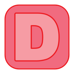 Letter d icon