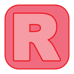 Letter r icon