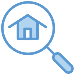 Search house icon