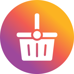 Shopping basket icon