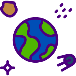 planet erde icon