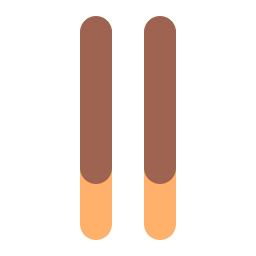 bâtonnets de chocolat Icône