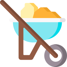 Wheelbarrow icon