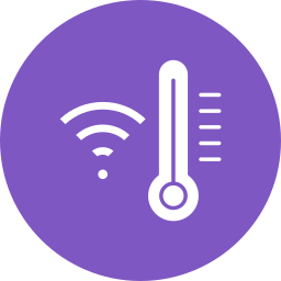 Smart temperature icon