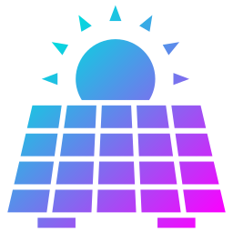 Solar panel icon