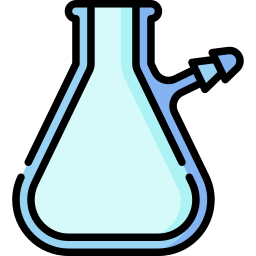 Buchner flask icon