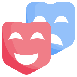 Theatre mask icon