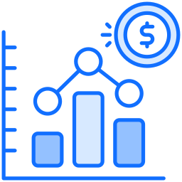 Growth chart icon