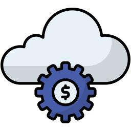 Cloud service icon