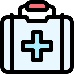 First aid kit icon