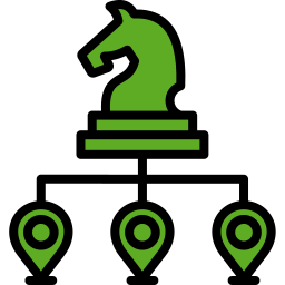 Business strategy icon