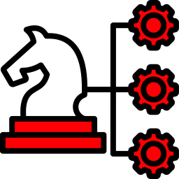 bedrijfsstrategie icoon