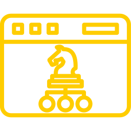 bedrijfsstrategie icoon