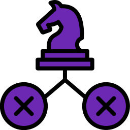 Strategic plan icon