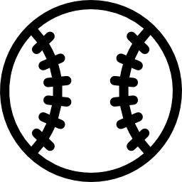 großer baseballball icon