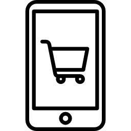 Shopping On Smarphone icon