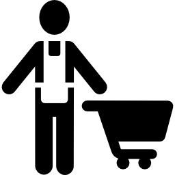 Shopping Man icon