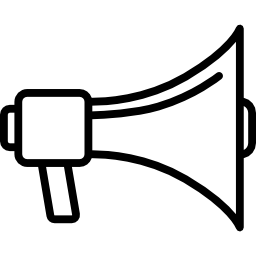 Megaphone Facing Right icon