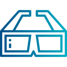 3d glasses icon