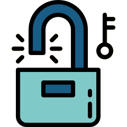 Open padlock icon