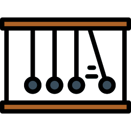 Newton cradle icon