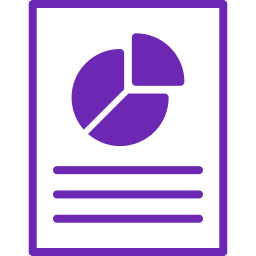 rapport d'activité Icône