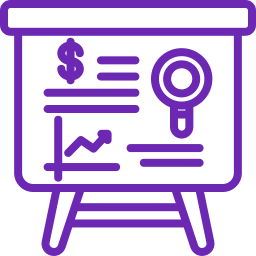 rapport d'activité Icône