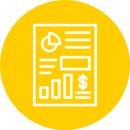 rapport d'activité Icône