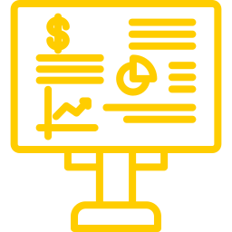 rapport d'activité Icône