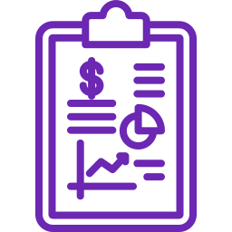 rapport d'activité Icône