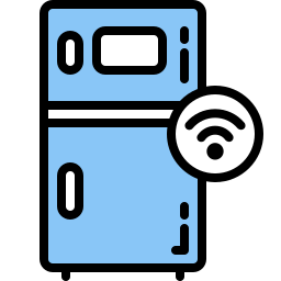 Smart fridge icon